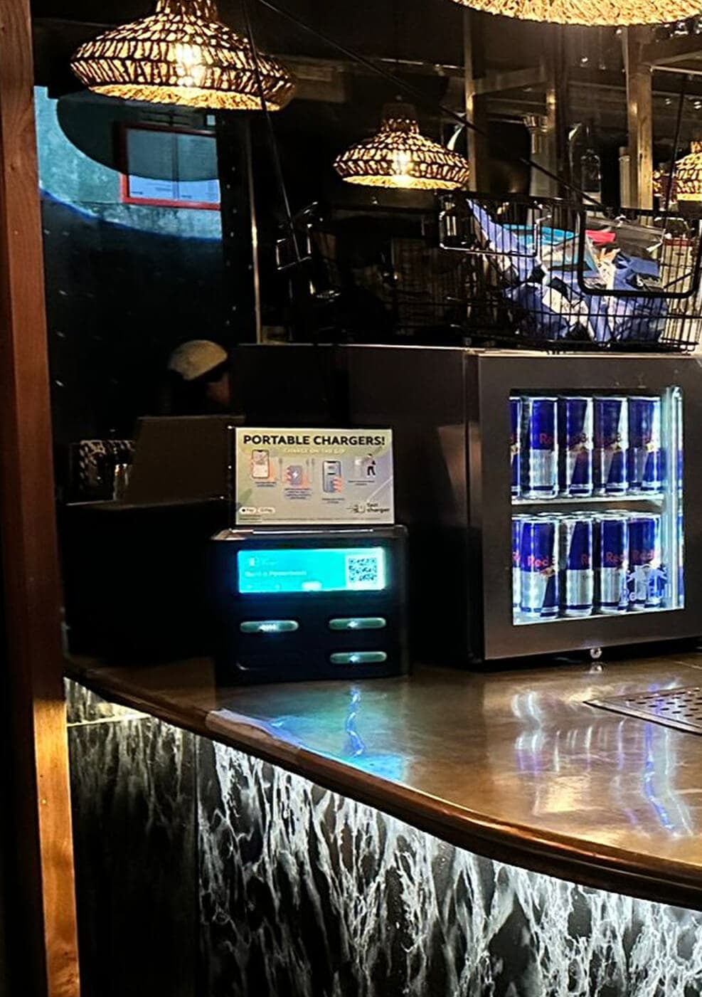 Charging at the bar